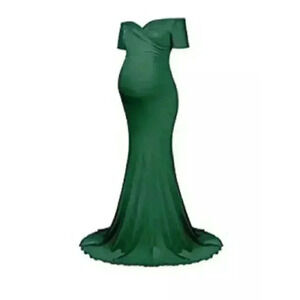 Molliya Maternity Long Dress Women Stretchy Sleeveless Maxi Yellow Small